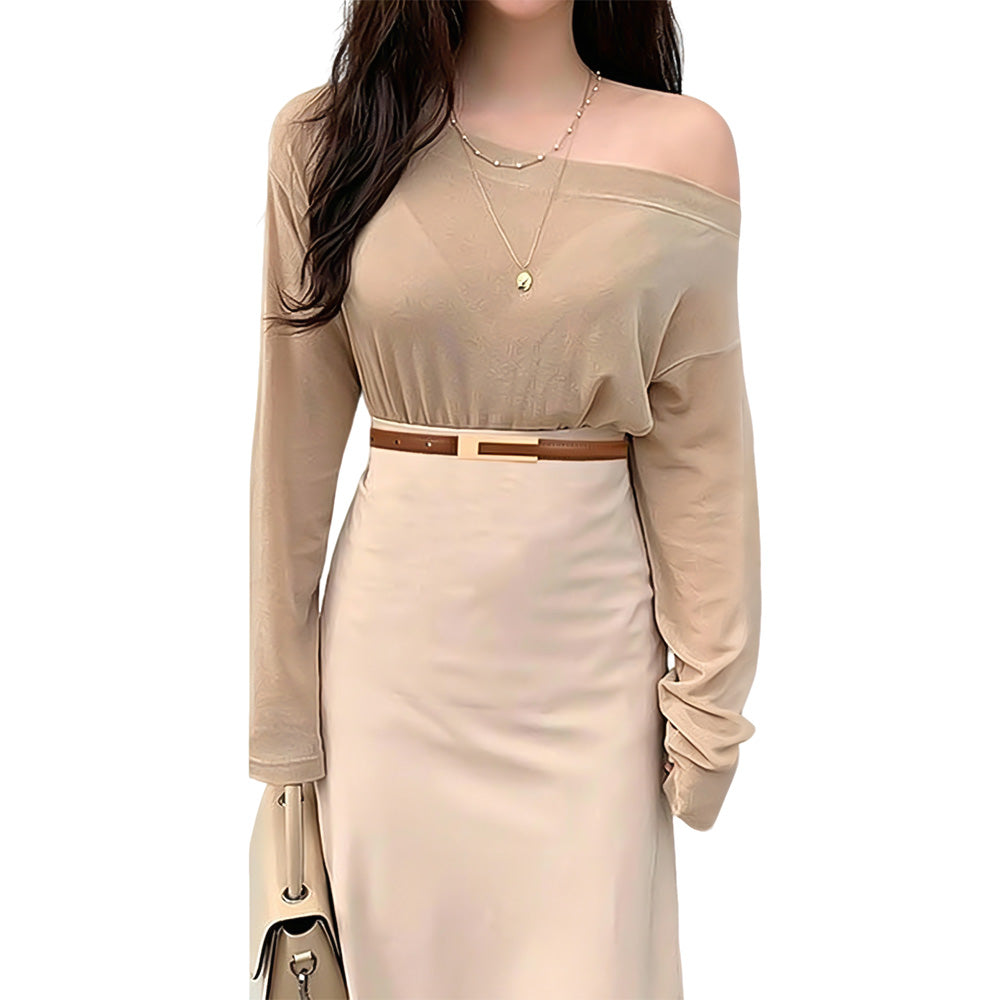 Vintage Womens PU Leather Casual Belt for 72 to 94cm Waist