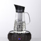 Durable Glass Cold Brew Coffee Maker with Airtight Lid