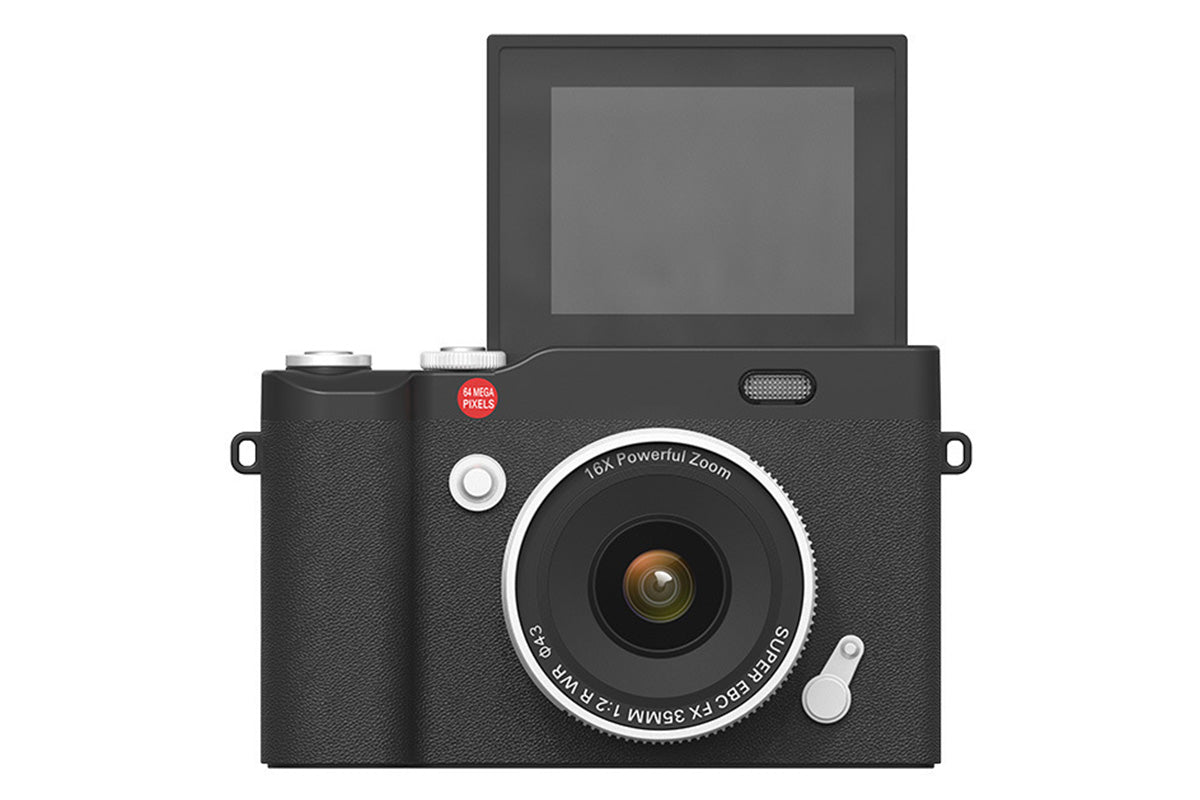 4K Digital Camera for Photography and Vlogging 64MP Compact Autofocus