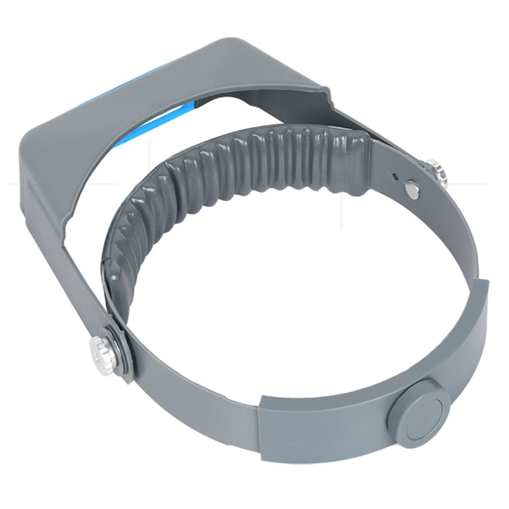 Head Wearing Magnifying Glass Optical Head Band with 4 Lens Eye Loupe