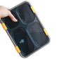 Portable Microwaveable Lunch Box Bento Box-4-Compartment