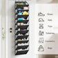 10 Tier Clear Over the Door Shoe Organizer Storage Hanging Organiser with Deep Pockets