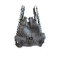 Women Woven Pleated Knitted Backpack Handbag