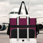 Lunch Tote Bag With Insulated Lunch Box Compartment For Travel And Leisure