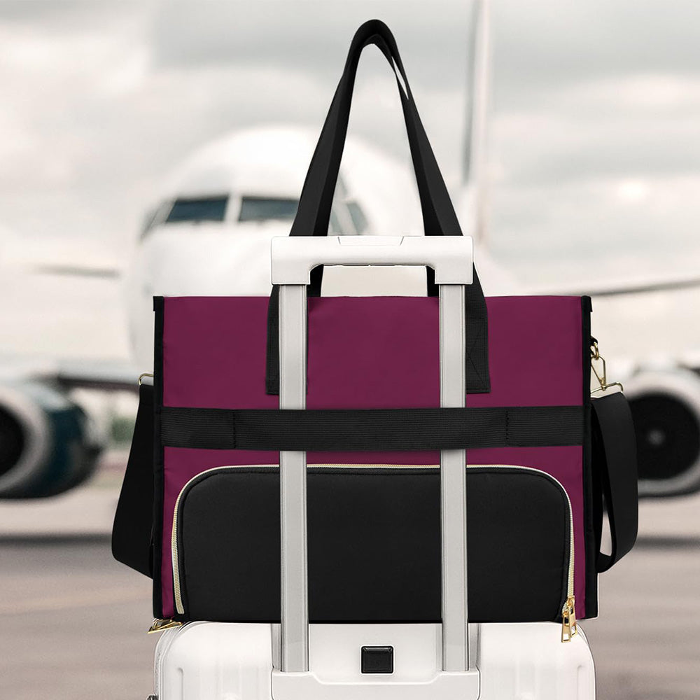Lunch Tote Bag With Insulated Lunch Box Compartment For Travel And Leisure