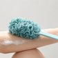 2Pcs Long Handle Shower Bath Brush Set for Back Body Cleaning