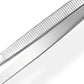 2 Pack 30cm BBQ Tongs Stainless Steel Round and Straight Head for Grilling Cooking