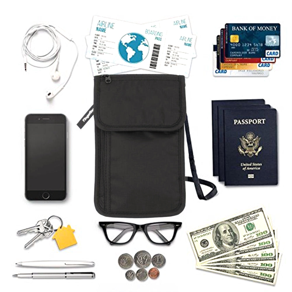 RFID-Blocking Travel Anti-Theft Security Crossbody Bag