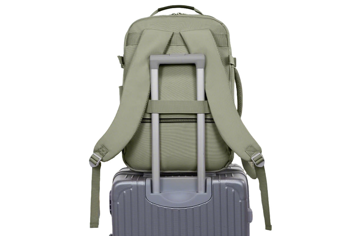 40L Travel Backpack for Men and Women Waterproof Carry On Bag with 3 Storage Pouches