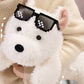 Stress Relief Realistic West Highland White Terrier Plush Toy Soft Cuddly Lying Stuffed Dog Animal