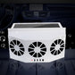 Solar Portable Car Cooler Fan 3 Fan Car Solar Power Air Vent Radiator Car Window Fan