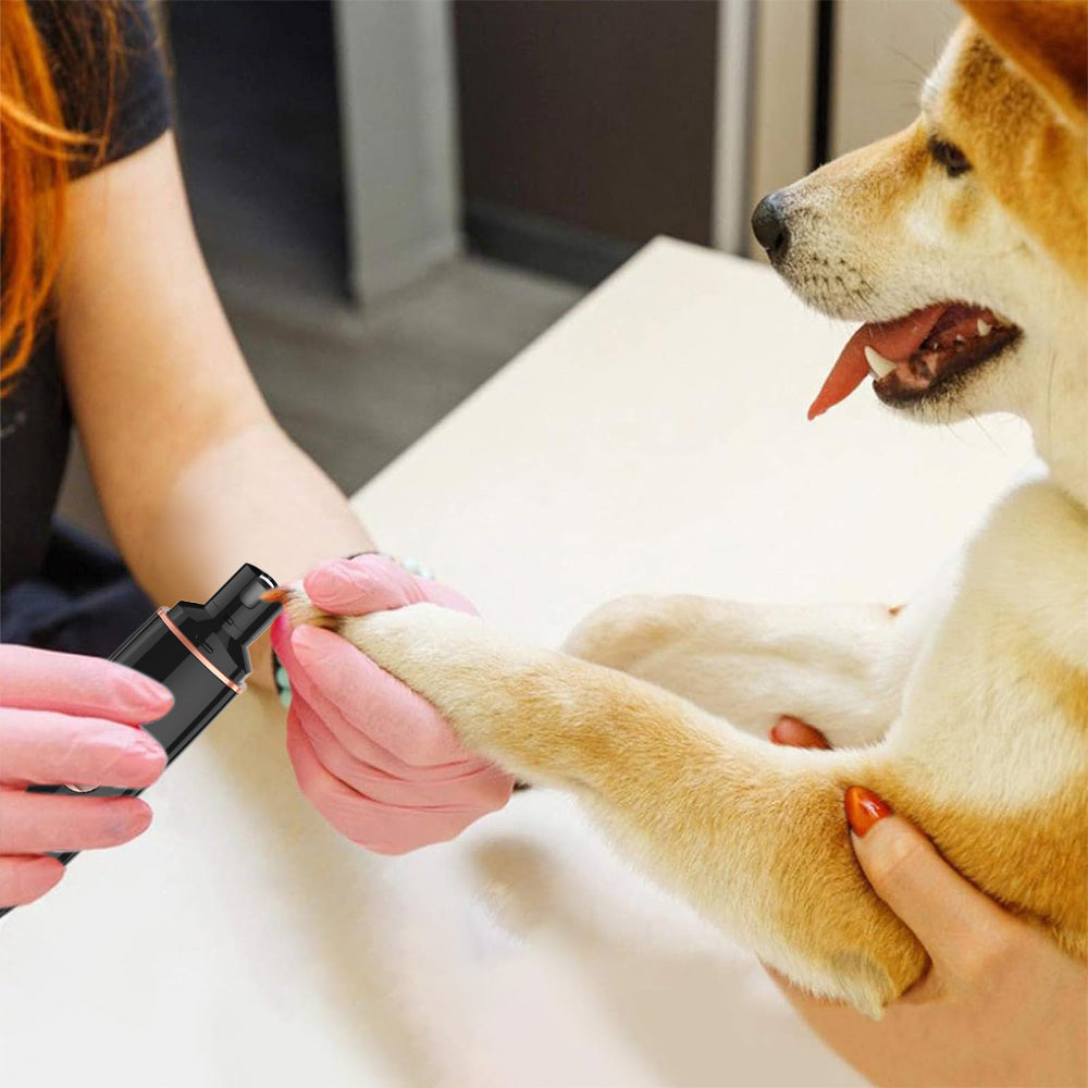 Quiet Rechargeable Electric Pet Nail Grinder Painless Paw Clipper