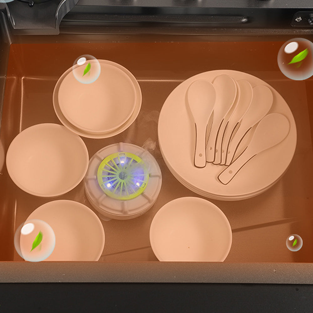 USB Ultrasonic Electrolytic Water Dish Washer