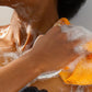 2PCS African Net Sponge Body Scrubber for Exfoliating and Bathing