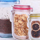 20Pcs Christmas Halloween Candy Snack Bag Reusable Mason Jar Ziplock Bags