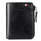 RFID Blocking PU Wallet Anti-theft Cash Credit Card Holder ID Purse