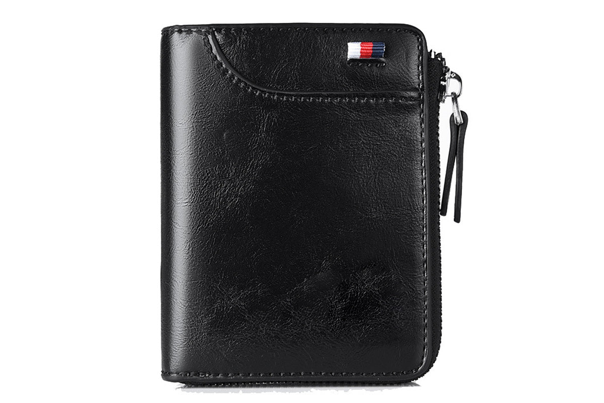 RFID Blocking PU Wallet Anti-theft Cash Credit Card Holder ID Purse