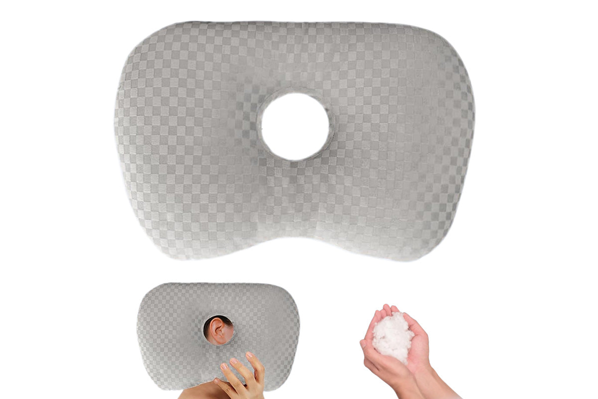 Pillow for Side Sleepers with Hole Ear Pillow