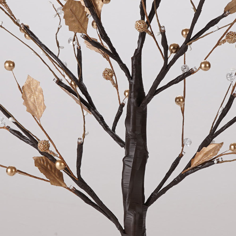 Tabletop Tree Light 24 LED Lighted Tree Decorated Lights Artificial Branch Tree Lamp