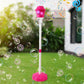 Rechargeable Adjustable Standing LED Bubble Machine for Parties