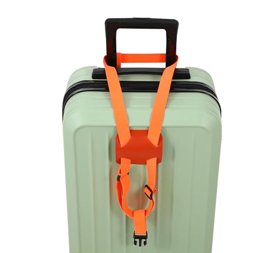 2 Pcs Adjustable Elastic Luggage Strap Suitcase Bungee Connector Travel Strap Quick Release