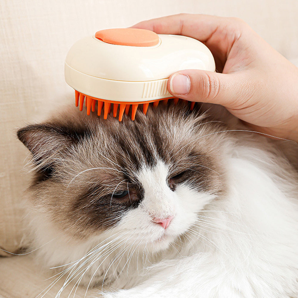 3-in-1 Spray Pet Massage Grooming Brush