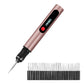 Electric Engraving Pen with 30 Bits 3-Speed Adjust Engraving Pen for Metal Wood Glass