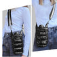 2Pcs Adjustable Quilted Water Bottle Carrier Bag