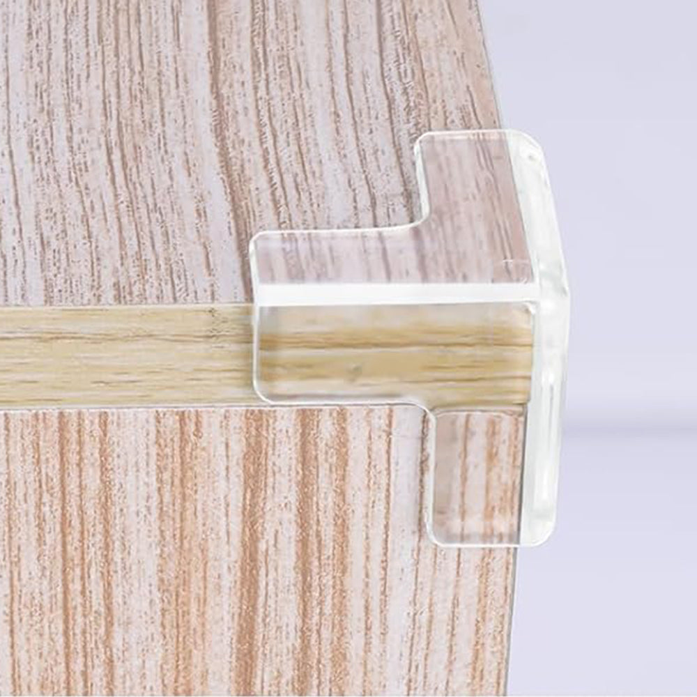 16Pcs T-Shape Desk Edge Soft Protectors for Furniture Sharp Corner Guard