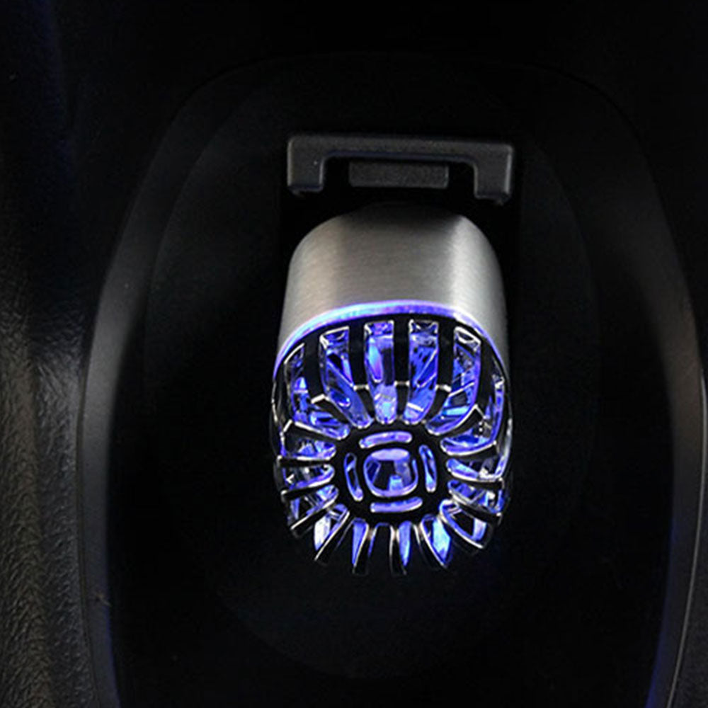 Car Air Purifier Dual USB Ports Car Air Freshener Portable Ionizer