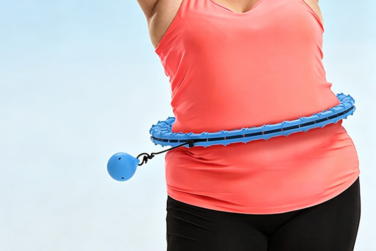 32 Section Detachable Weighted Hula Hoop Adjustable 26 to 58 Inches