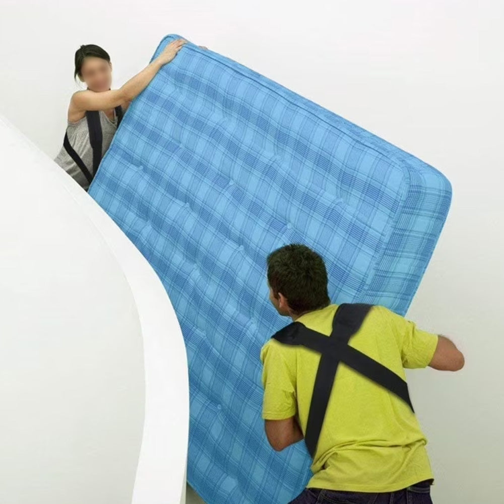 Furniture Moving Strap Set with 5cm Wide Belts and 270kg Load Capacity