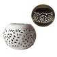 2Pcs Hollowed Shadow Outdoor Solar Lamp