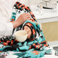 Geometry Pattern Travel Couch Bed Plush Blanket