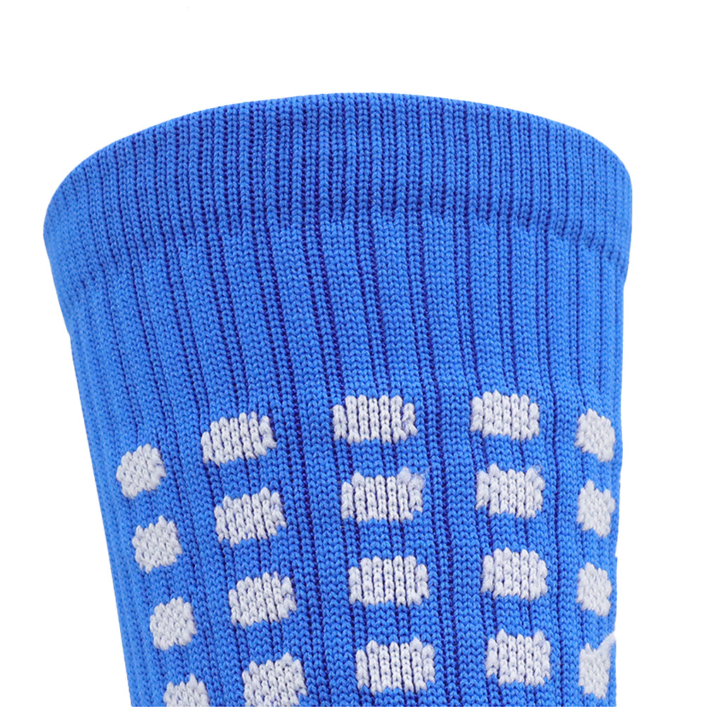 3Pairs Anti-Slip Sports Socks Non Skid Grip Socks-Black, Blue, White