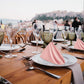 10 Pack Polyester Satin Dinner Napkins for Weddings Hotels Dining