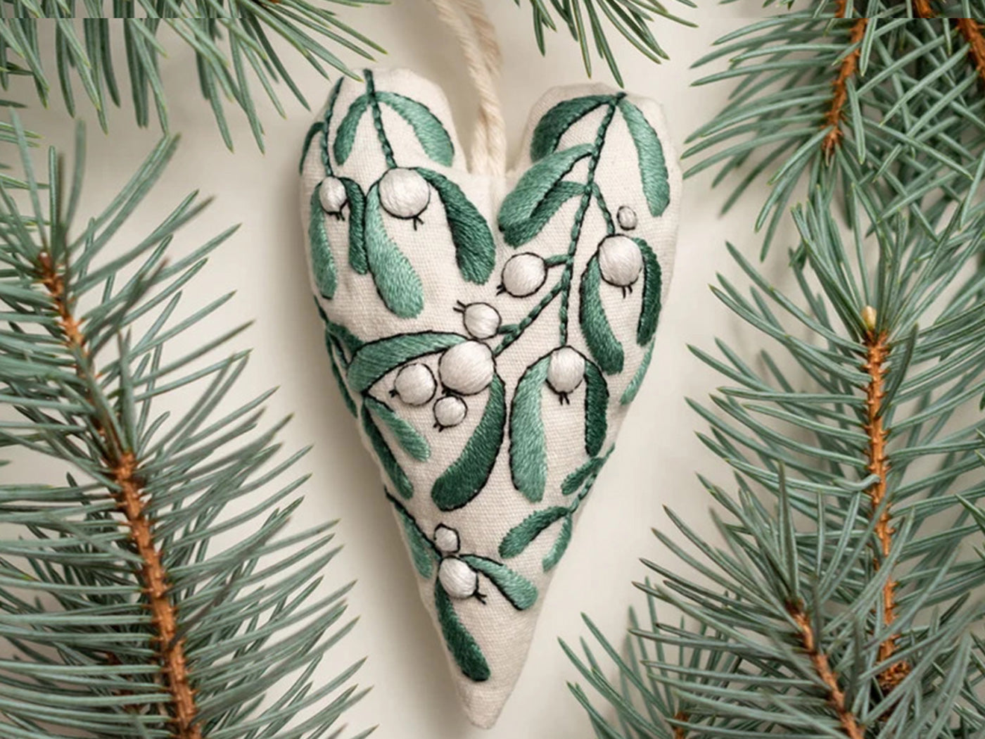DIY Embroidery Christmas Ornament Kits Christmas Tree Hanging Ornament
