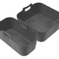 Air Fryer Silicone Liners for Philips Dual Basket Airfryer 3000 Series NA350