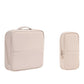 Portable PU Leather Standing Makeup Organizer Bag Makeup Brush Pouch