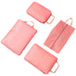 4Pcs Travel Luggage Compression Cubes Storage Bags