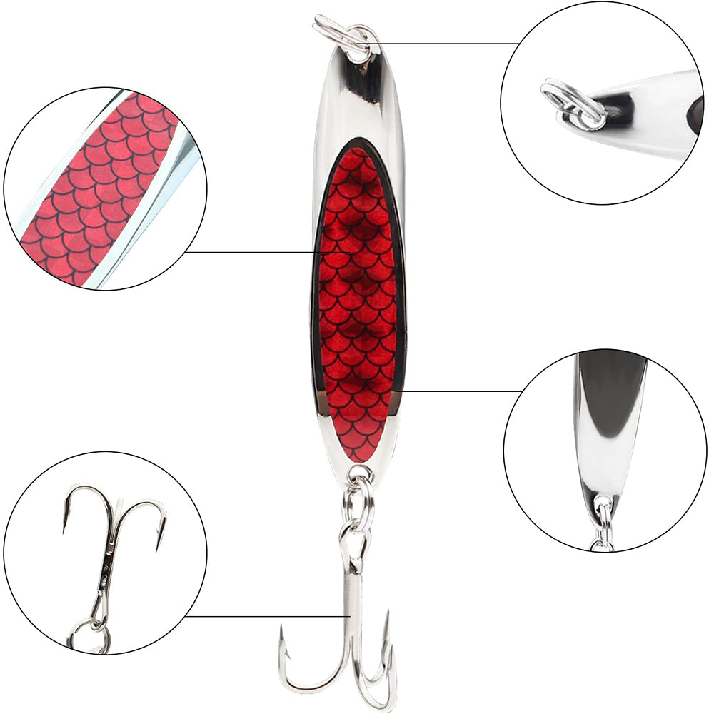 5Pcs Metal Slice Fishing Lure