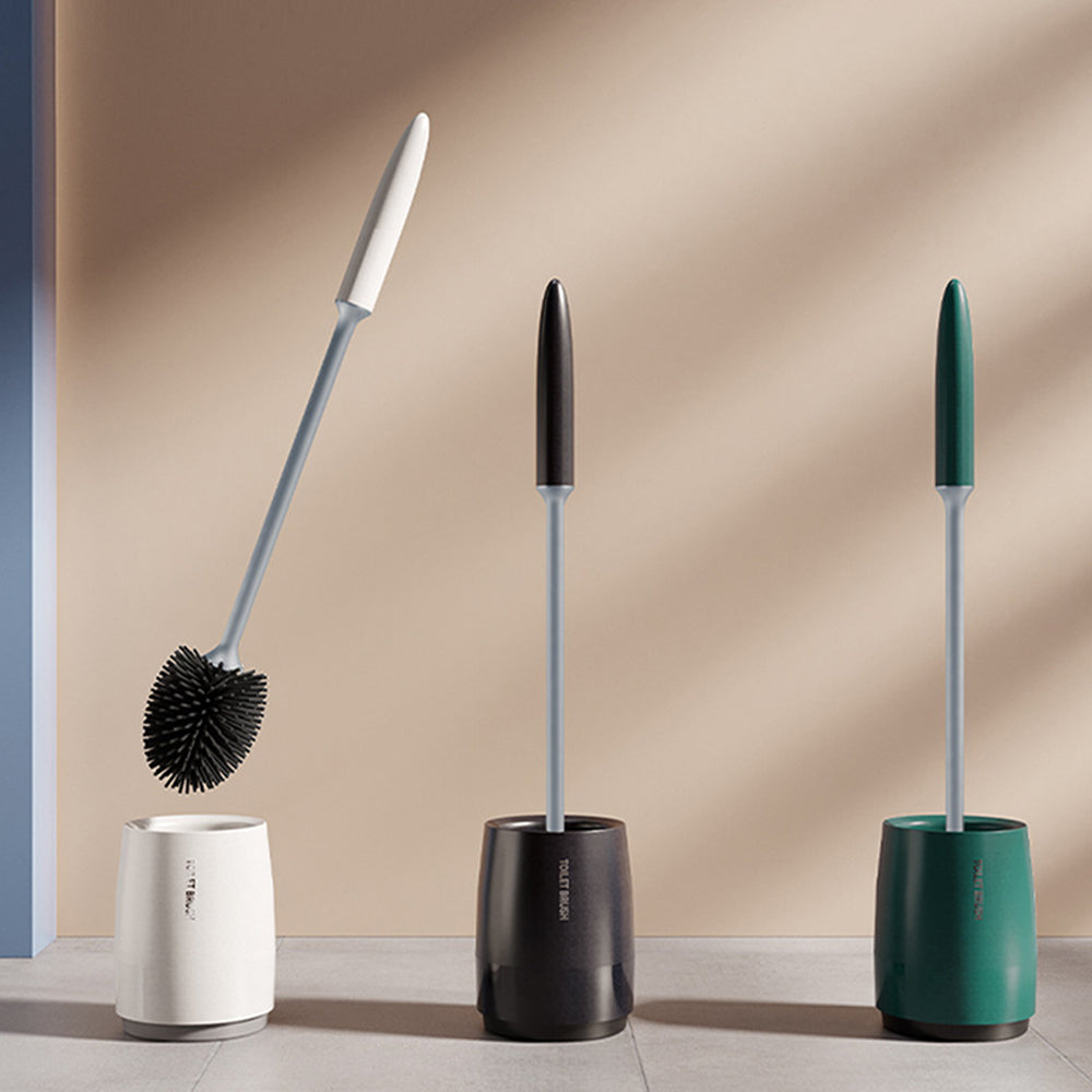 Toilet Brush with Quick Drying Holder