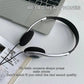 Retro Wired Noise Reduction Lightweight Stereo Over Ear Headsets