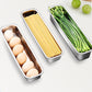 Stainless Steel Airtight Food Storage Container with Lid for Refrigerator