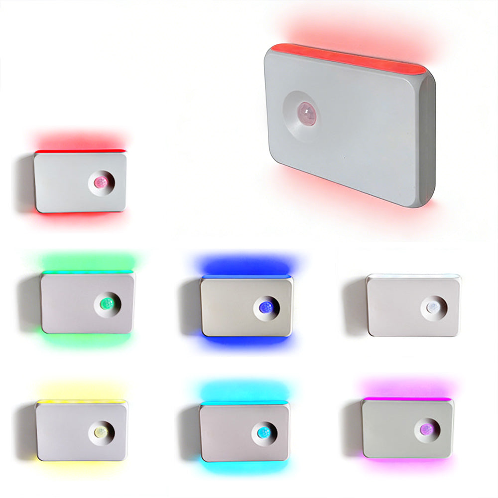 4Pcs Motion Sensor Night Light Stair Lights Indoor for Hallway Stairway Bathroom