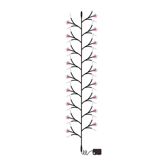 Halloween Willow Vine Twig Decoration Lights-Spider Branch Light