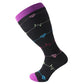 3 Pairs Plus Size Socks for Women Men Knee High Support for Nurses Pregnancy-Style 2
