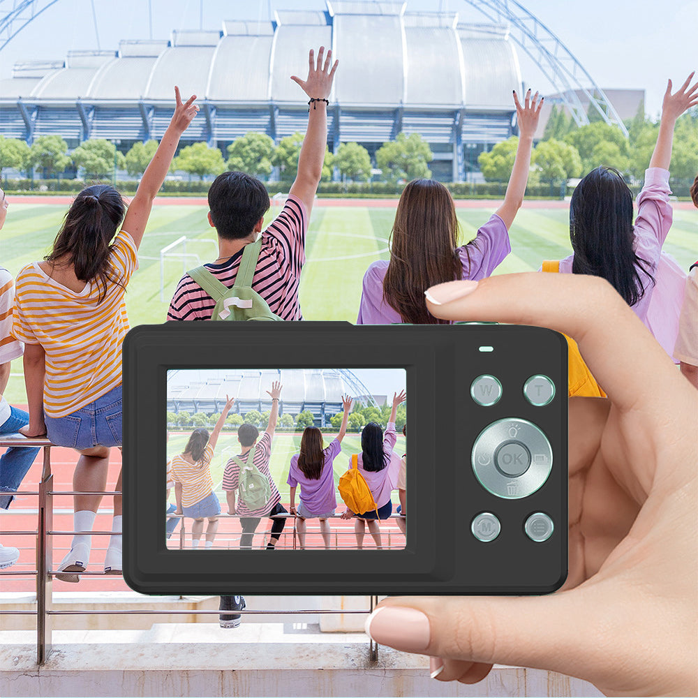 44MP Compact Portable Digital Camera 16X Zoom with 32GB Card for Kids