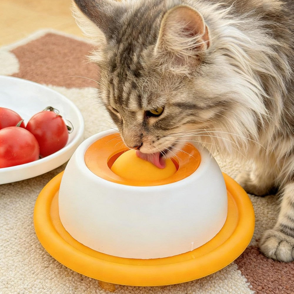 Dog Cat Licking Bowl Slow Feeder Bowls for Yogurt Liquid Treat