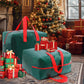 3pcs Large Christmas Tree Storage Bags PE Water-Resistant with Reinforced Handles and Zipper